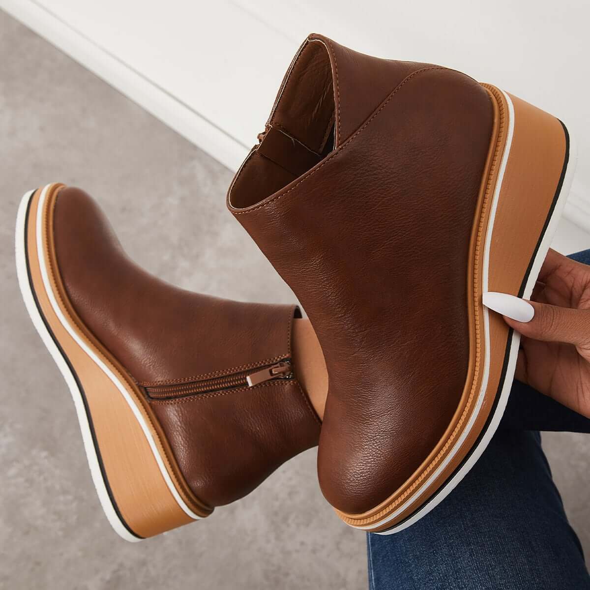 Sybil | Trendy Platform Boots