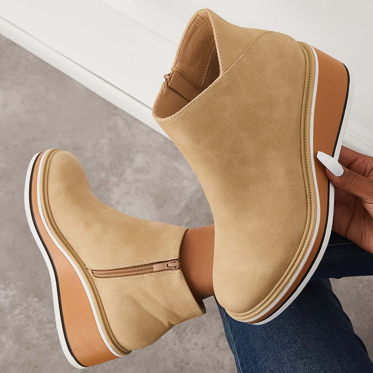 Sybil | Trendy Platform Boots