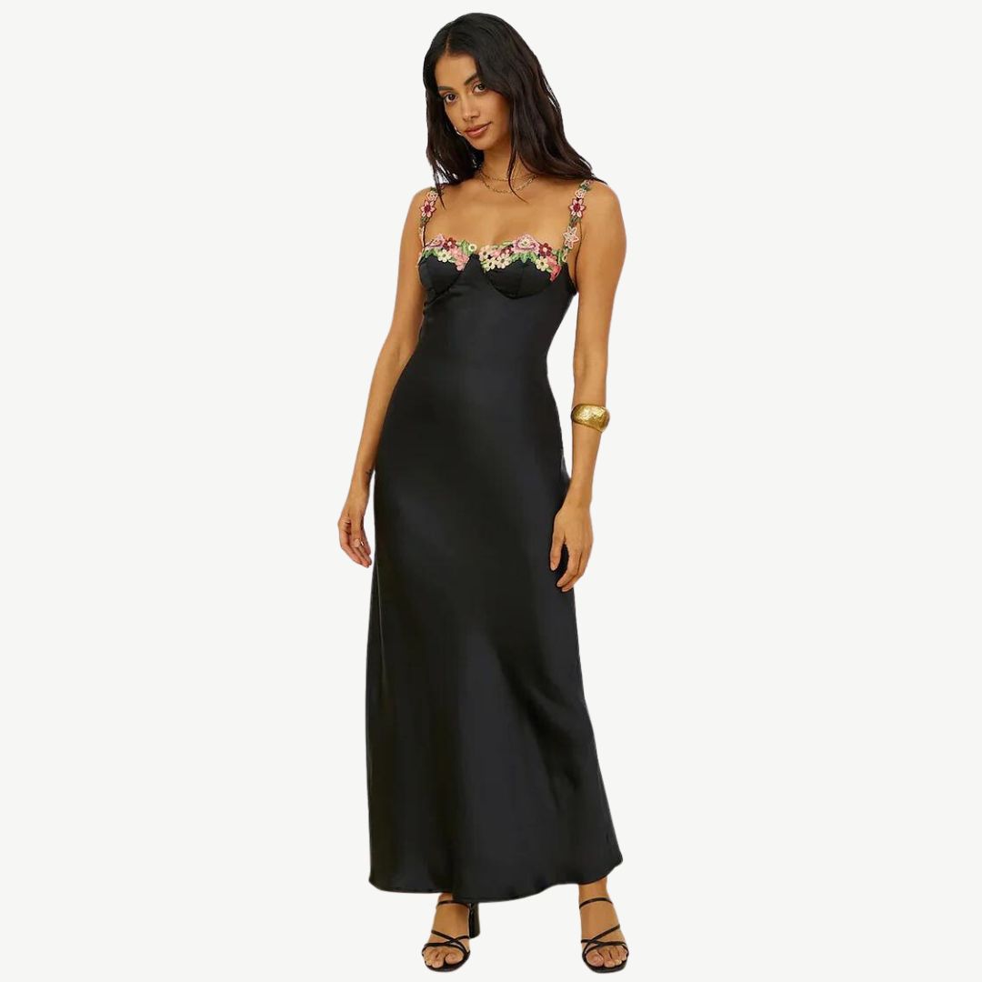 Delfina | Embroidered Dress