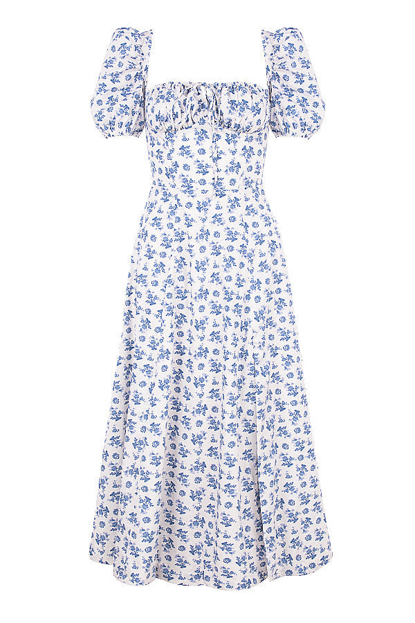 Lilibet | Floral Midi Sundress