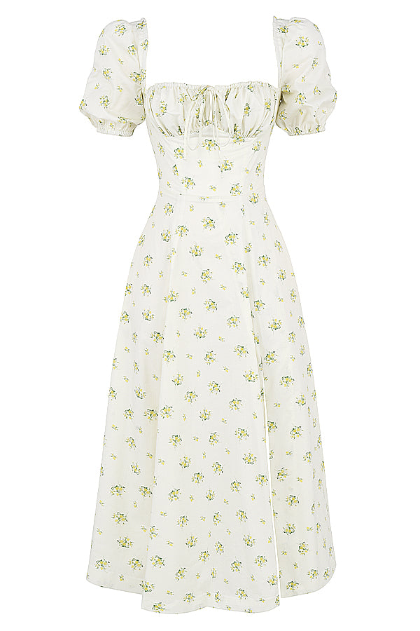 Lilibet | Floral Midi Sundress