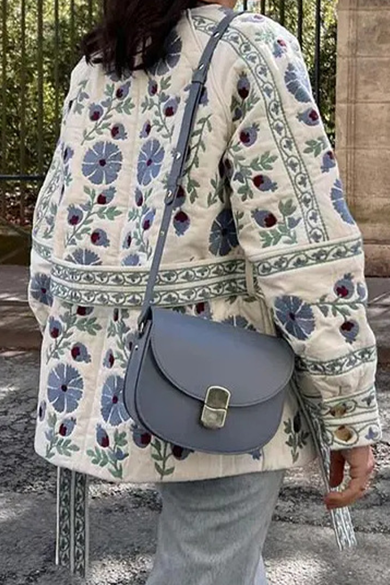 Hania | Floral Embroidery Jacket