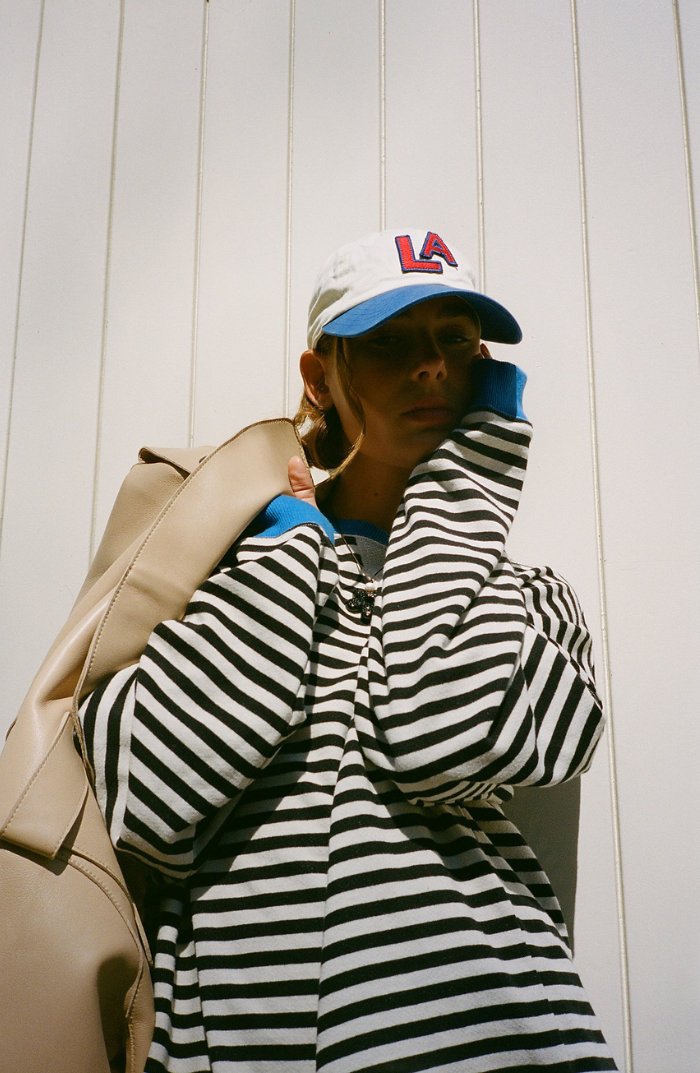 Tahlia | Striped Oversized Sweater