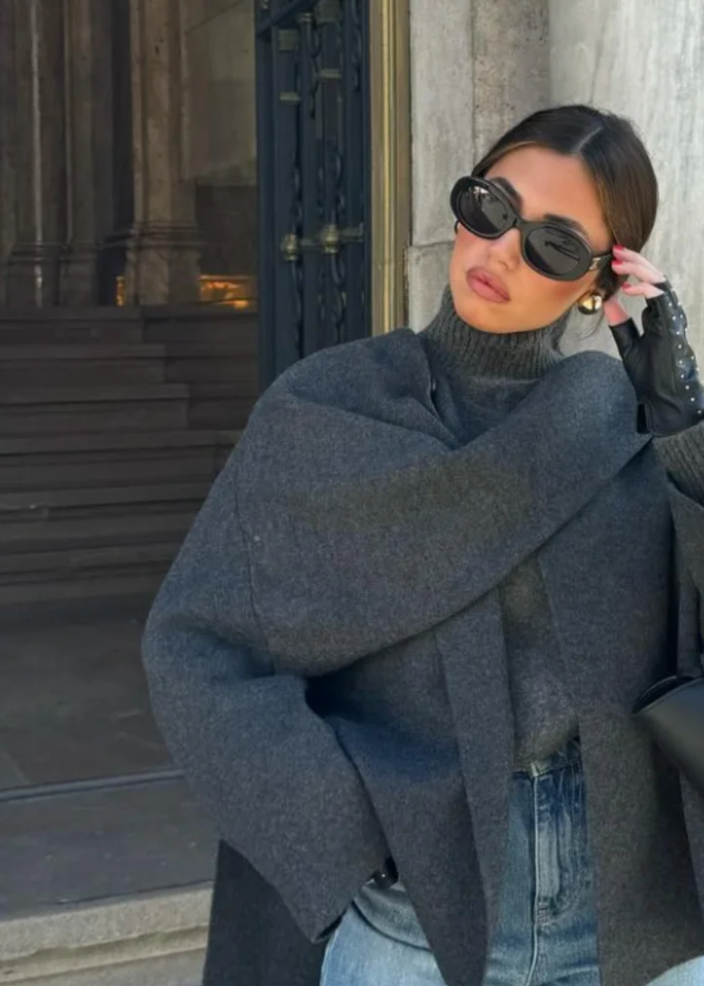 Ophelia | Luxe Cape Coat