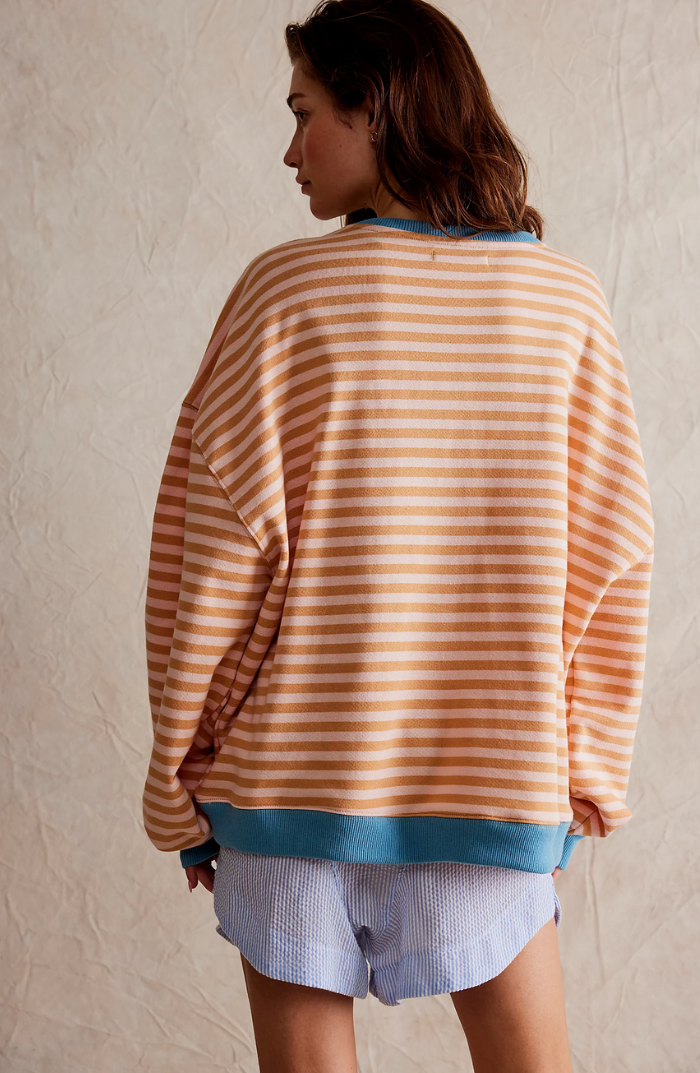 Tahlia | Striped Oversized Sweater