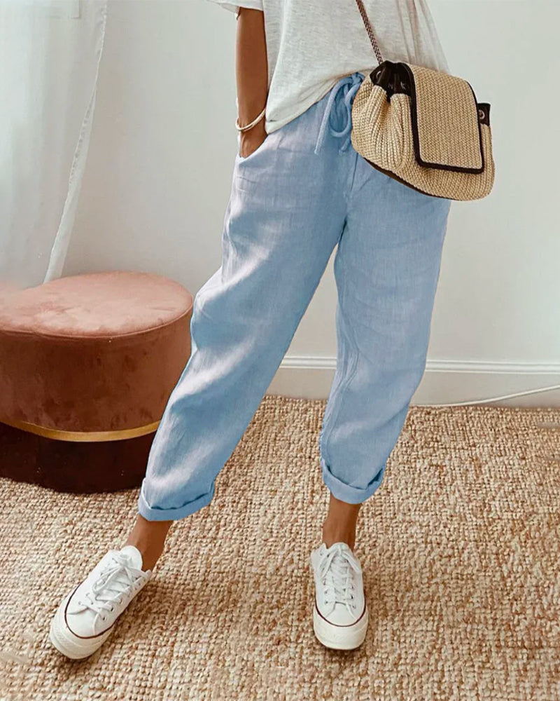 Savannah | Anti-Sweat Cotton Pants