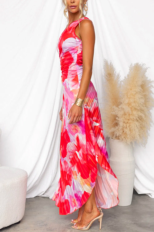 Bessie | Women's Pleated Summer Dress