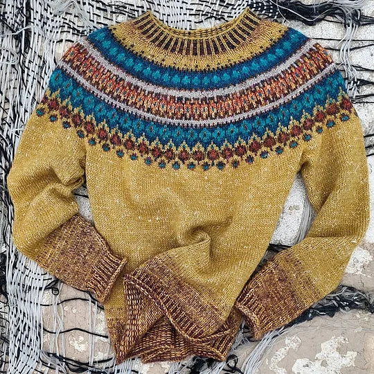 Victoria | Coloured Knit Sweater