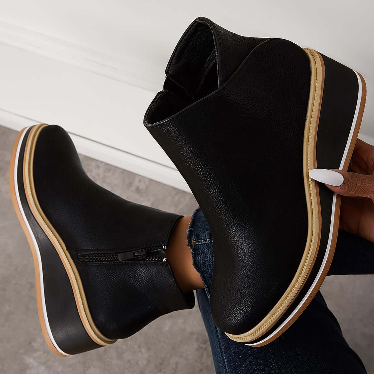 Sybil | Trendy Platform Boots
