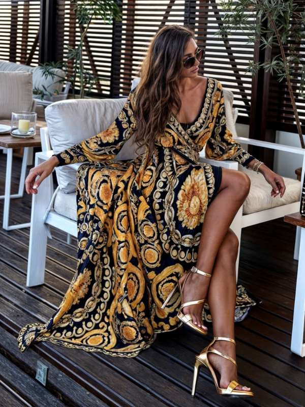 Skylar | Bohemian Maxi Dress