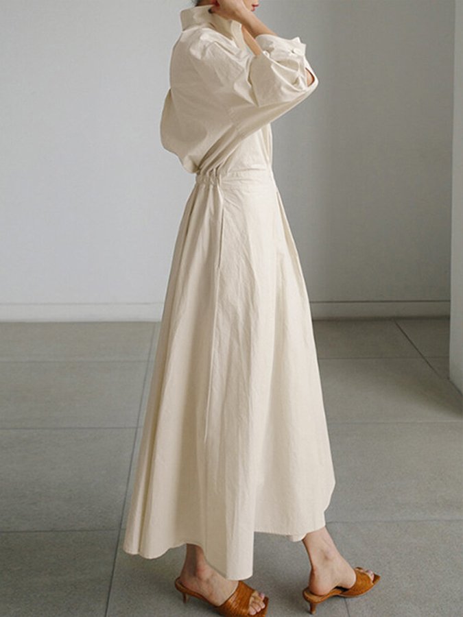 Mirabel | Elegant Shirt Dress with Buttons