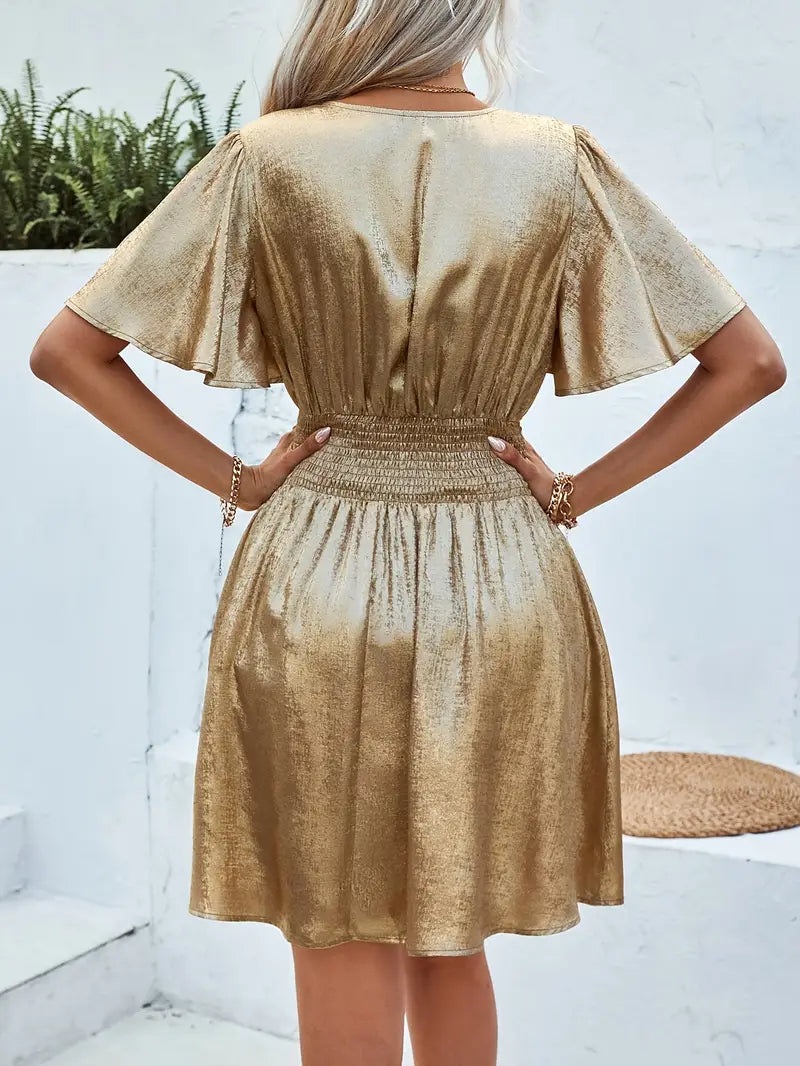 Beatrix | V-neck Mini Dress