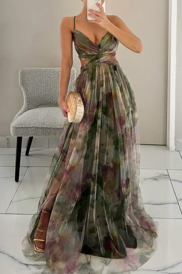 Zaina | Lace Long Dress