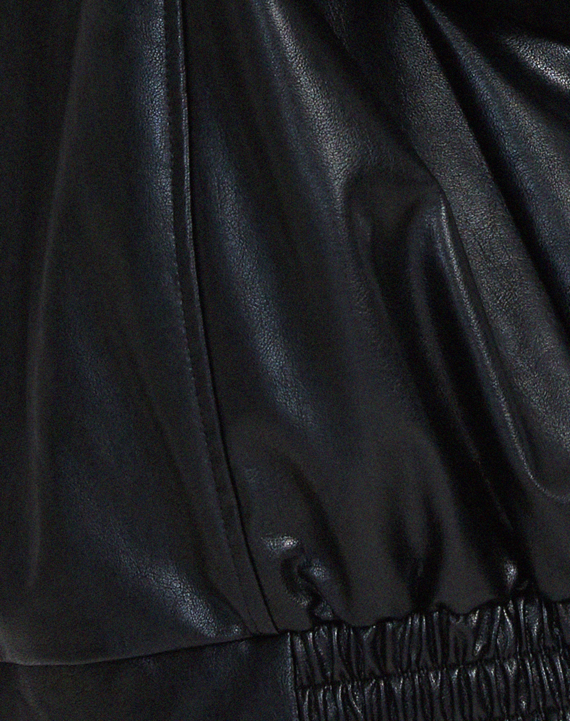 Sybil | Loose Leather Jacket
