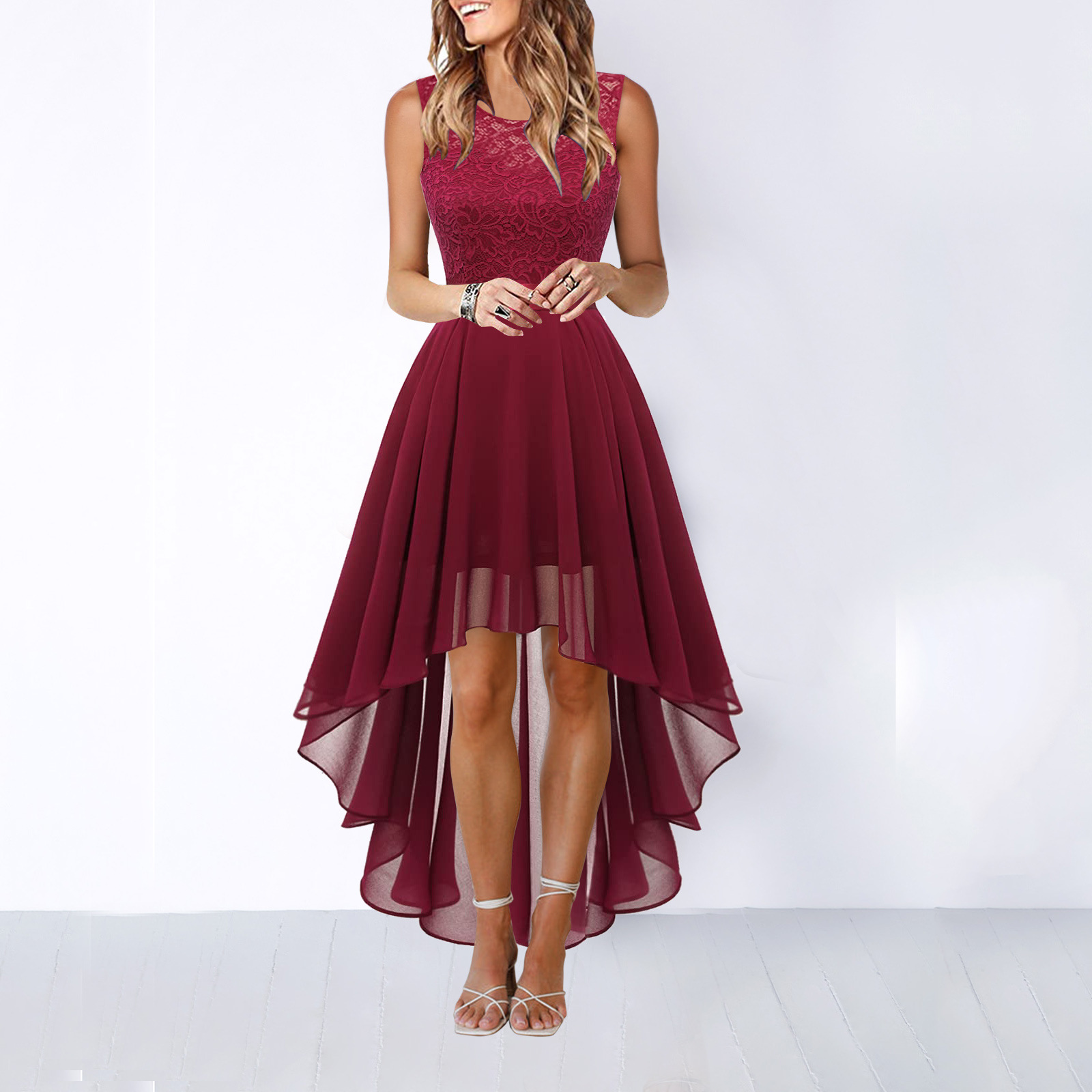 Aurea | Women's Asymmetrical Evening Dress