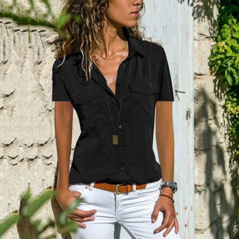 Araminta | Elegant Pocket Shirt