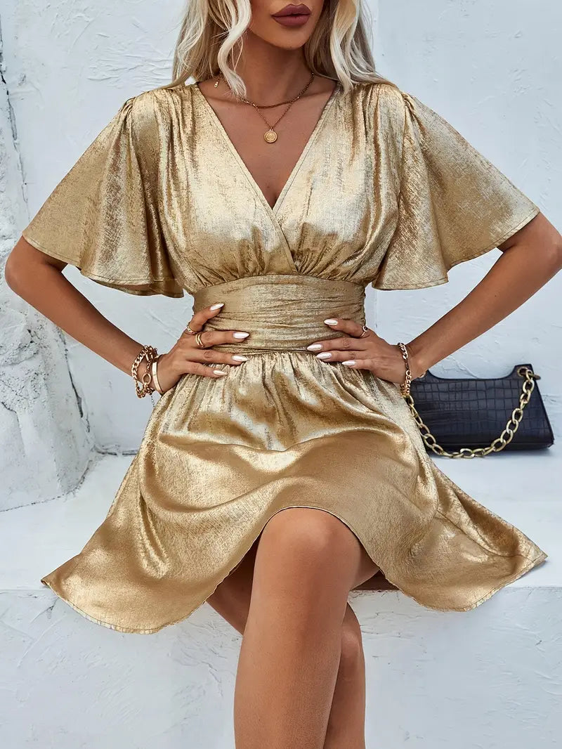 Beatrix | V-neck Mini Dress
