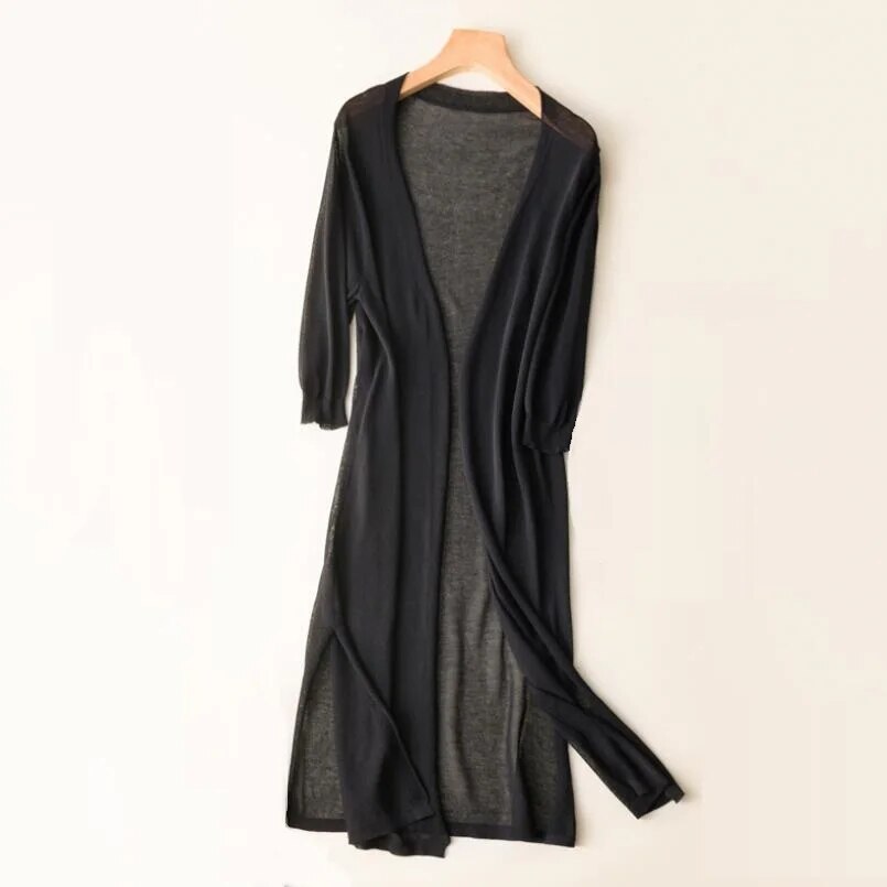 Sybella | Long Knitted Cardigan