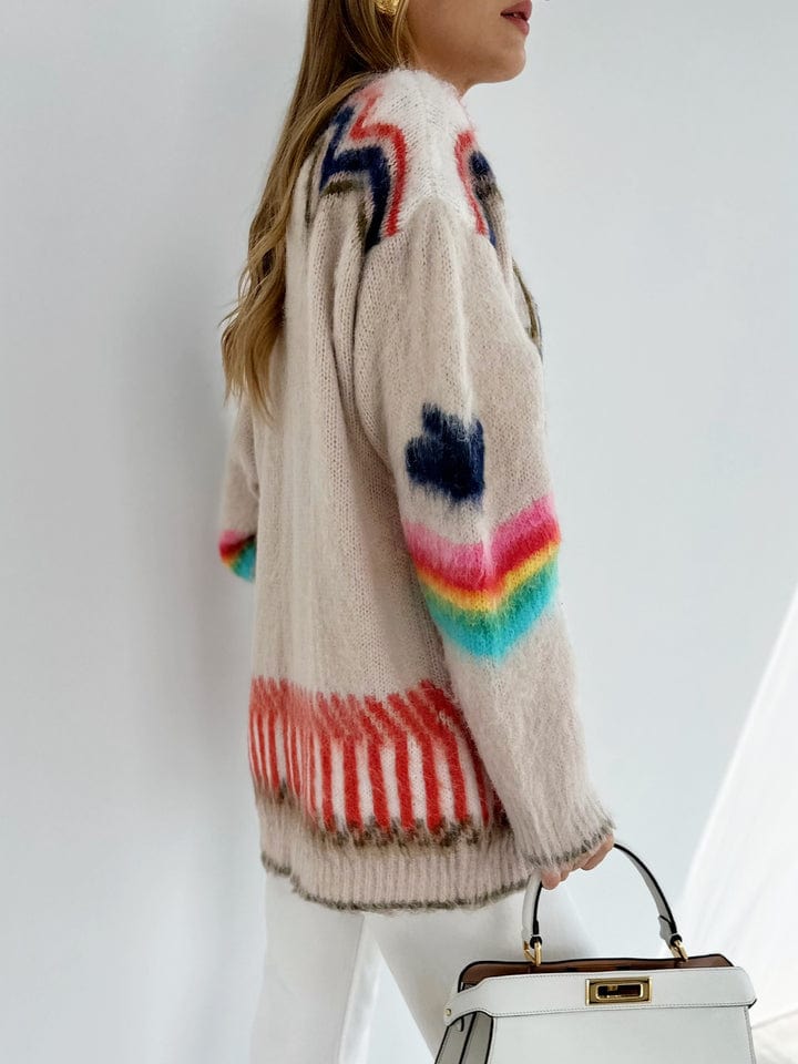 Isolde | Printed Cardigan