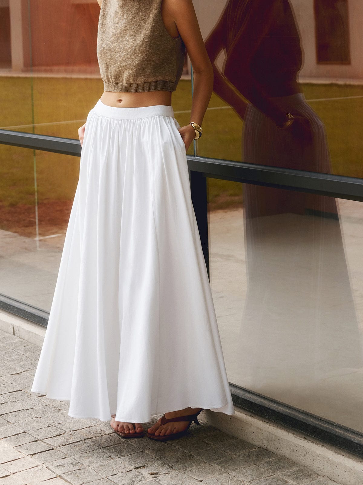 Amelie | Long Full Skirt