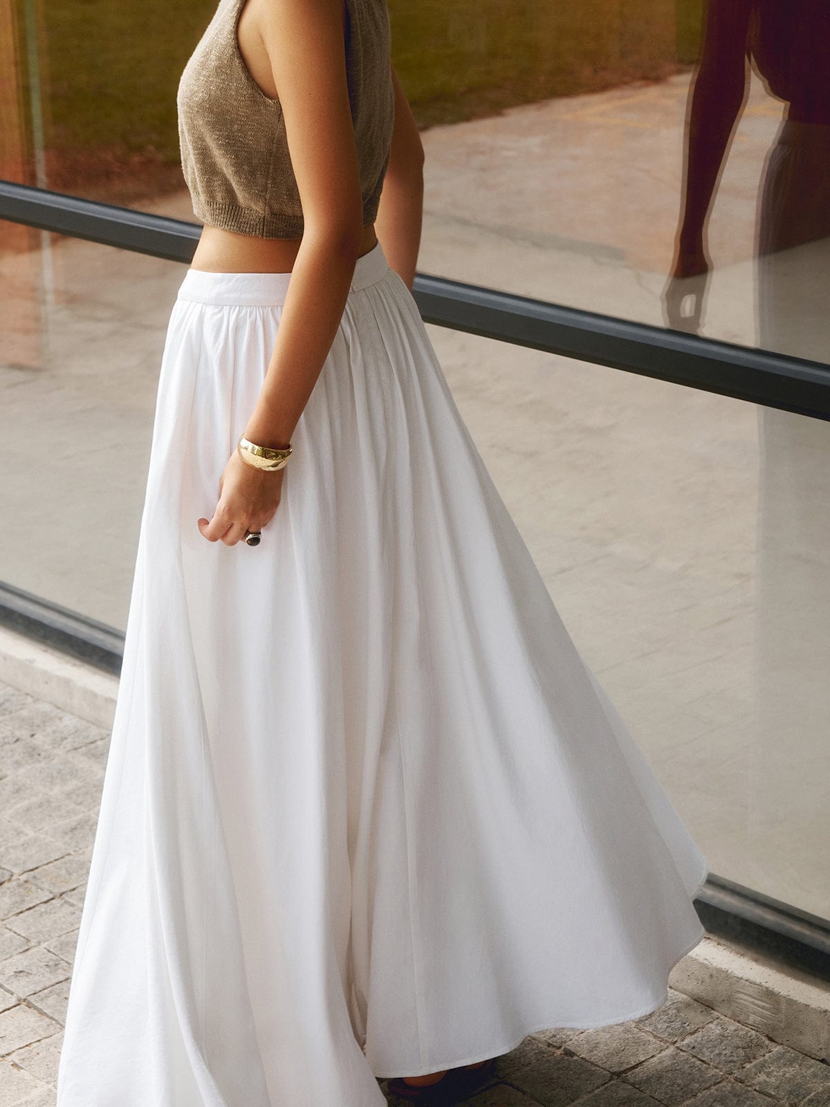 Amelie | Long Full Skirt