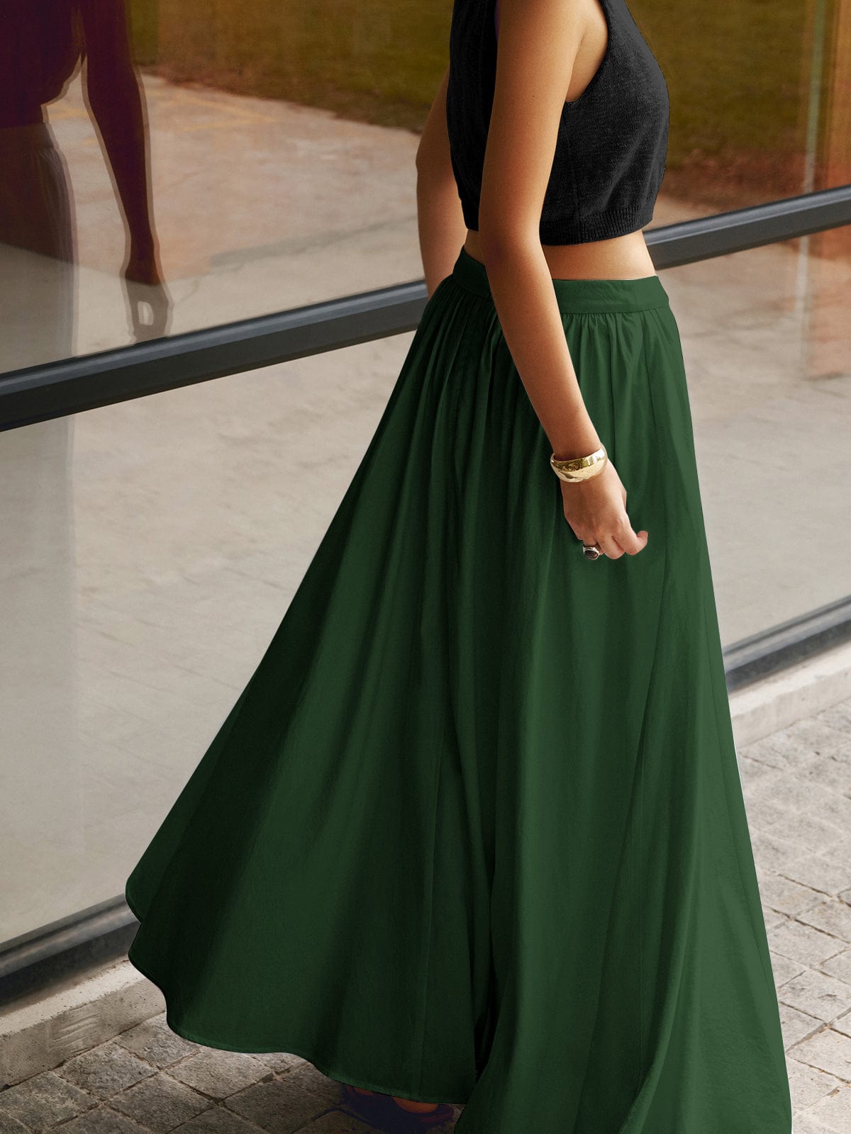 Amelie | Long Full Skirt