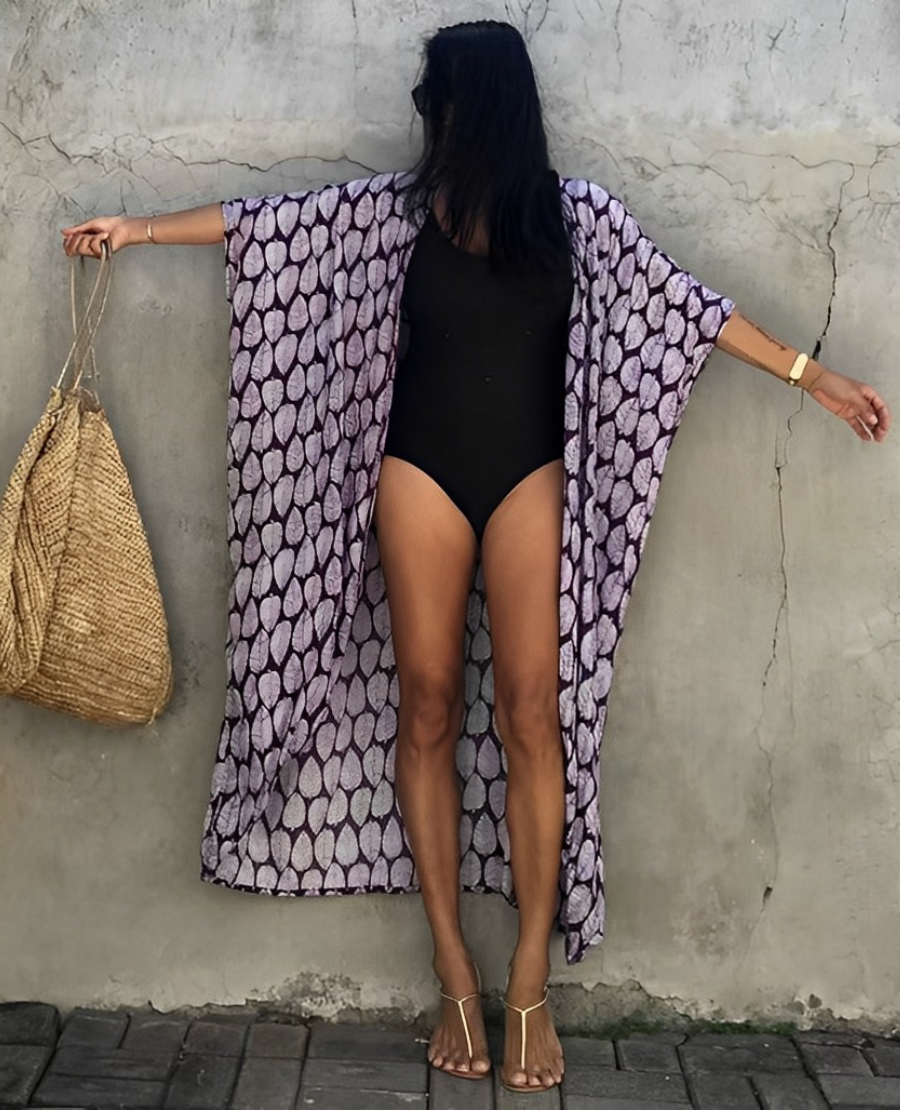 Cecily | Boho Kimono Dress Cover-Up