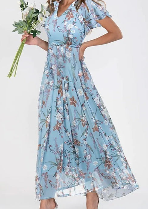 Heloise | Elegant Floral Dress