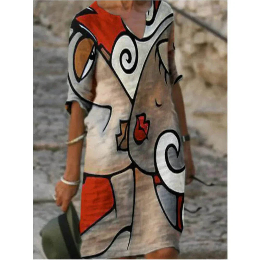 Primrose | Women's Graphic Print Summer Mini Dress