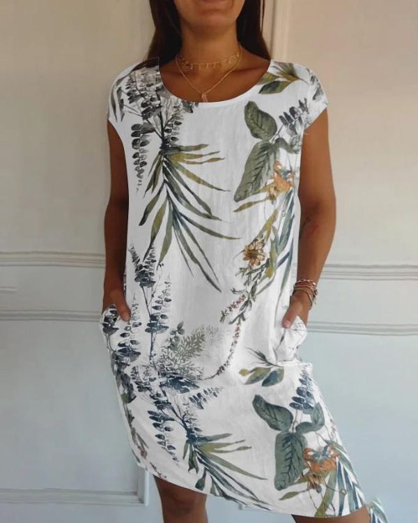 Seraphina | Cotton-Linen Summer Dress