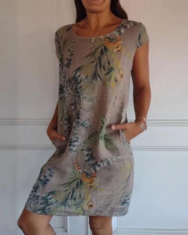 Seraphina | Cotton-Linen Summer Dress