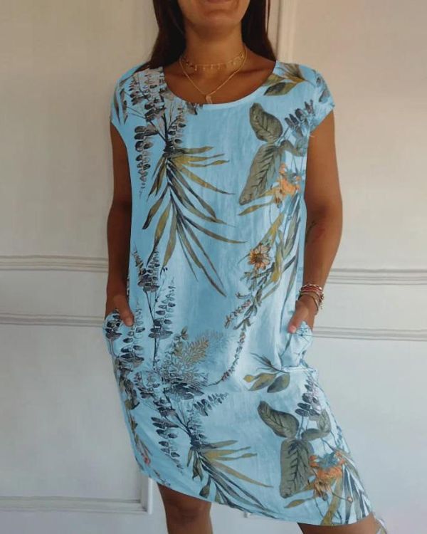 Seraphina | Cotton-Linen Summer Dress