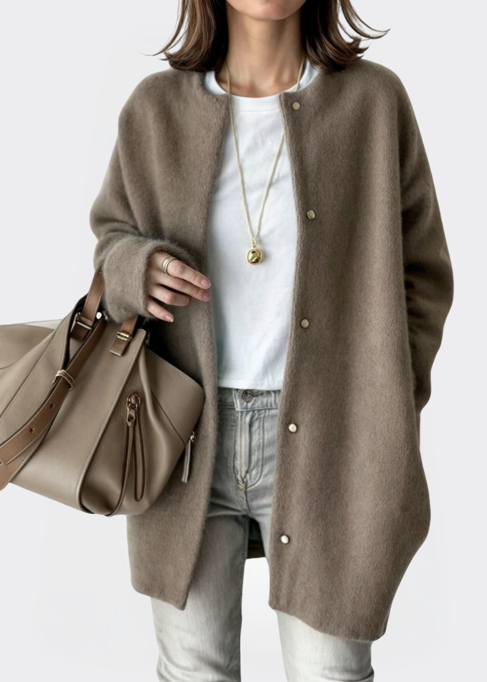 Saffron | Wool Cardigan