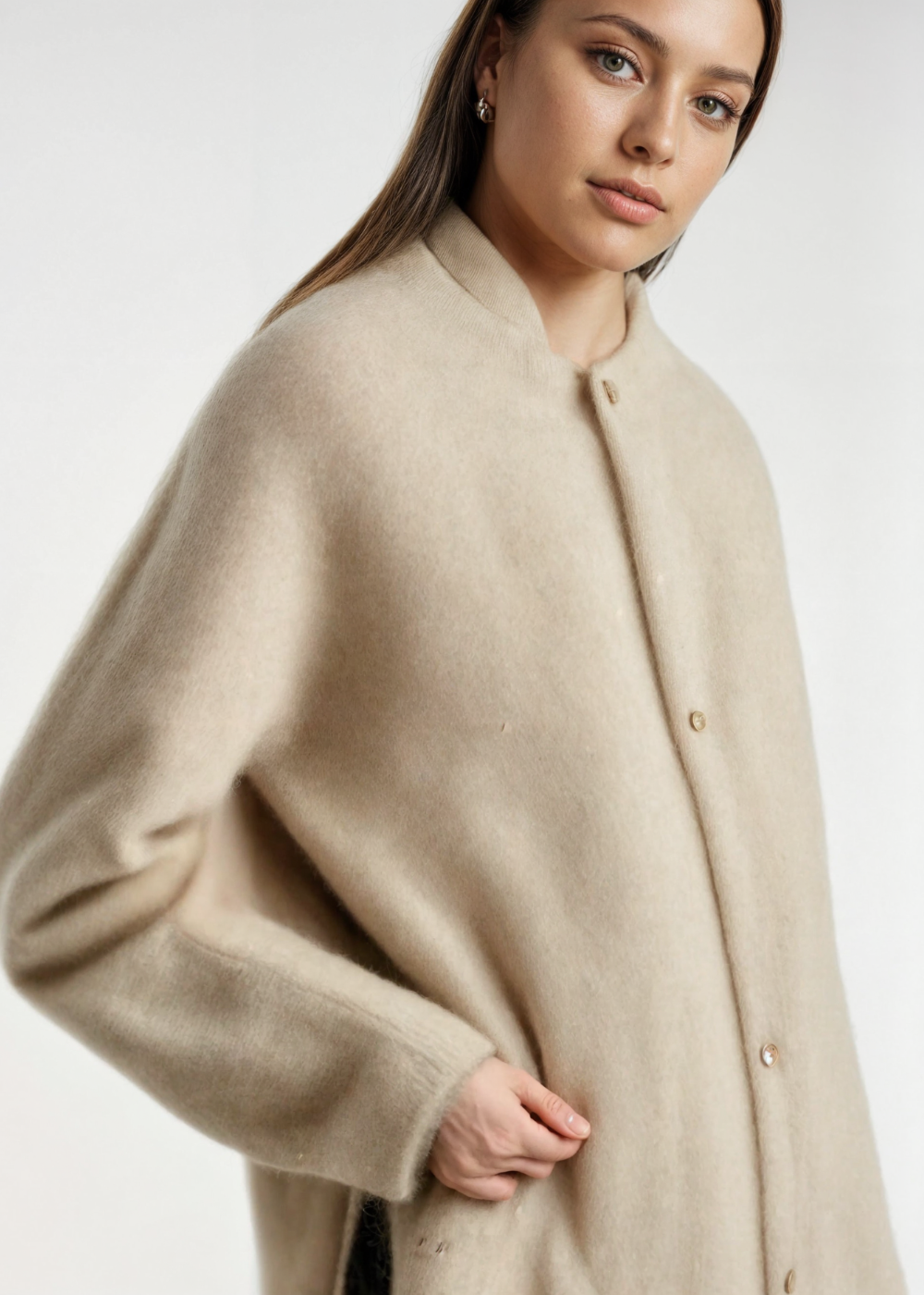 Saffron | Wool Cardigan
