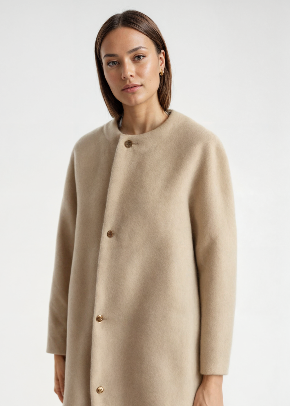 Saffron | Wool Cardigan