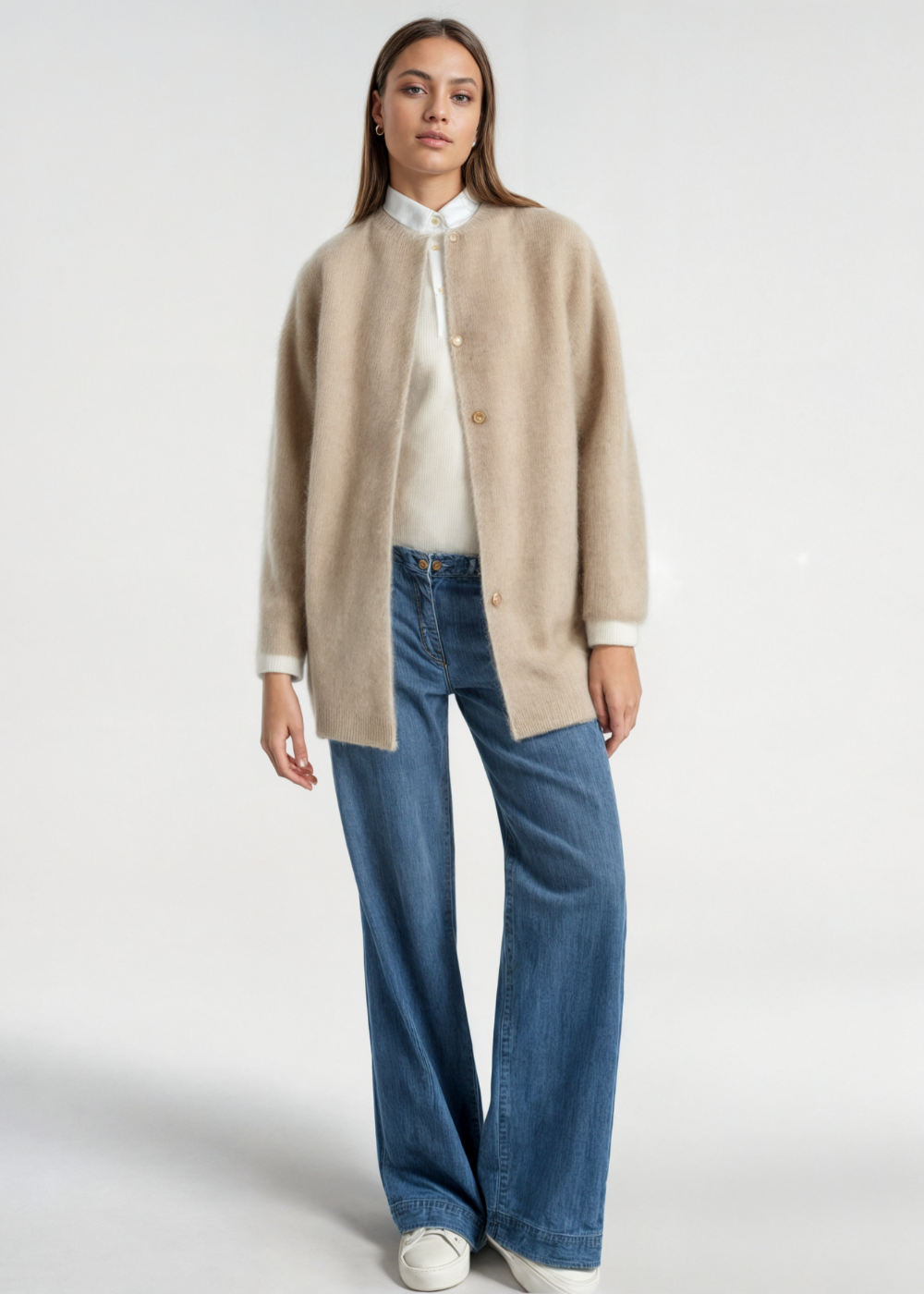 Saffron | Wool Cardigan
