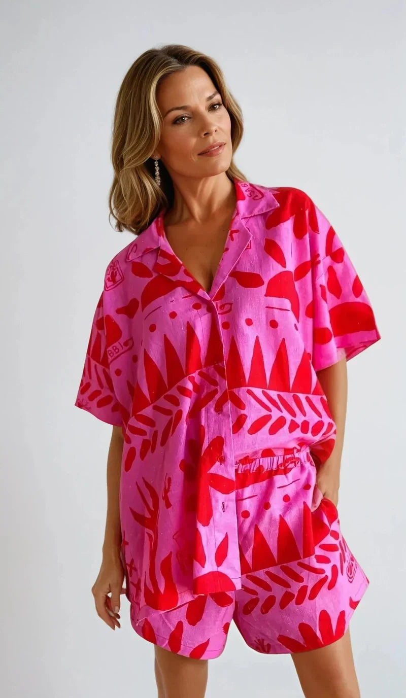Francesca | Short Sleeve Set