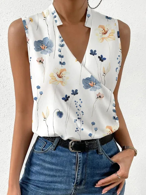 Amber | Soft Summer Casual Top with V-Neck for Women