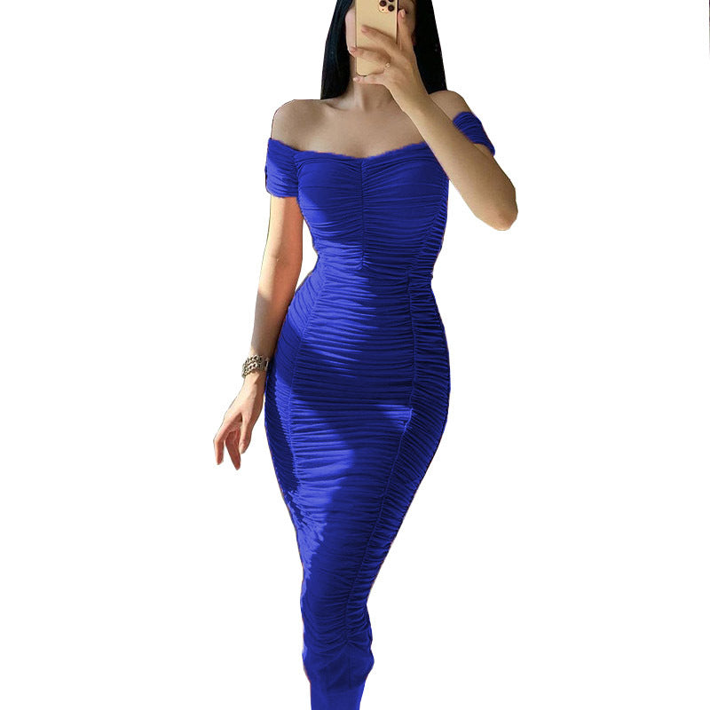 Ember | Women's Off-Shoulder Ruched Dress