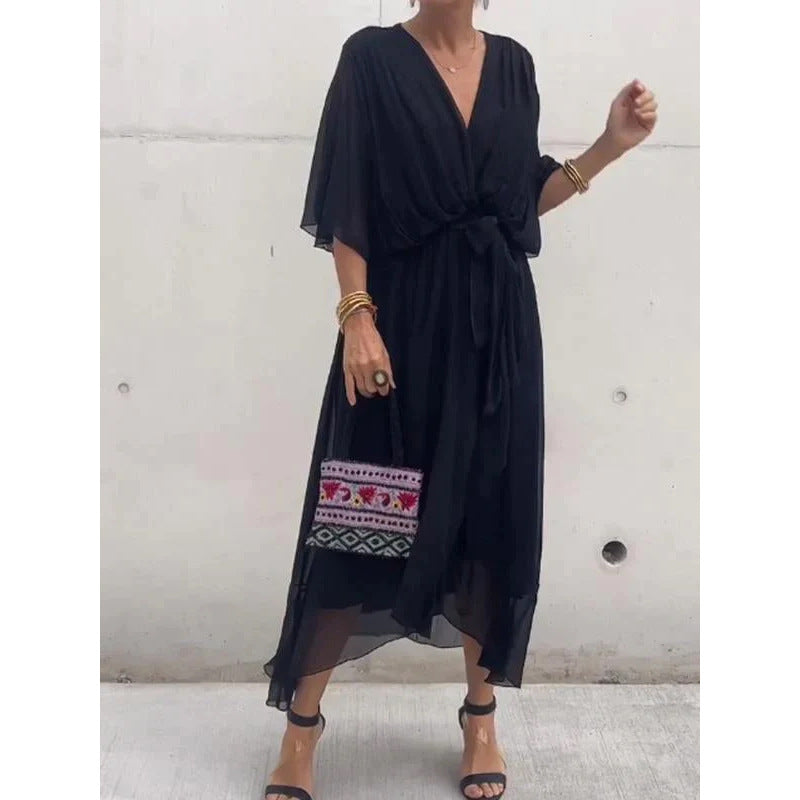 Keira | Elegant Chiffon Dress
