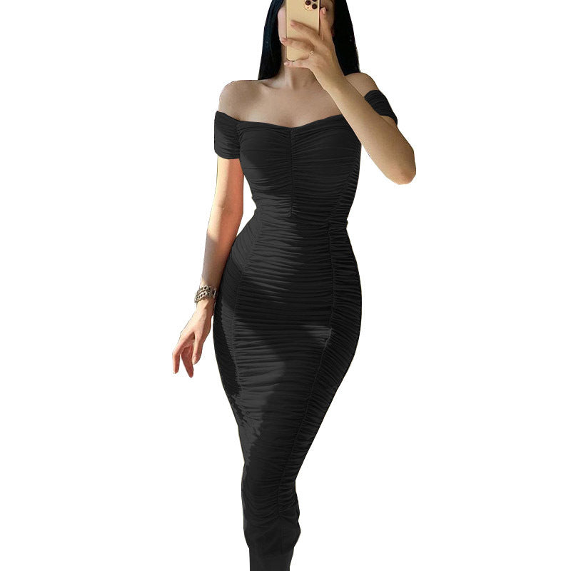 Ember | Women's Off-Shoulder Ruched Dress