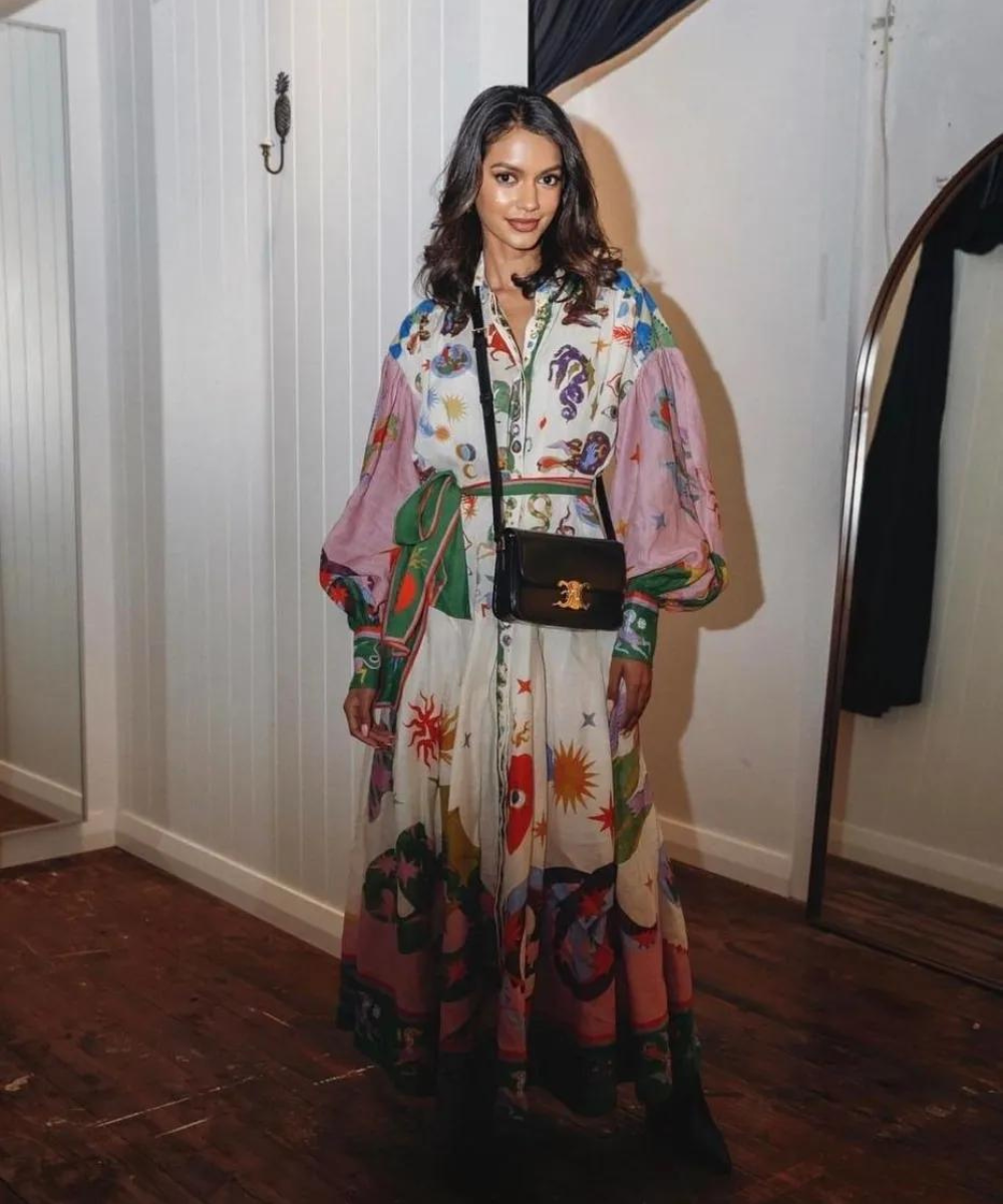 Delphina | Italian Maxi Dress