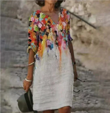 Primrose | Women's Graphic Print Summer Mini Dress