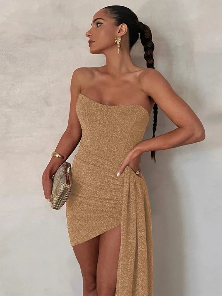 Tabitha | Glitter Mini Dress