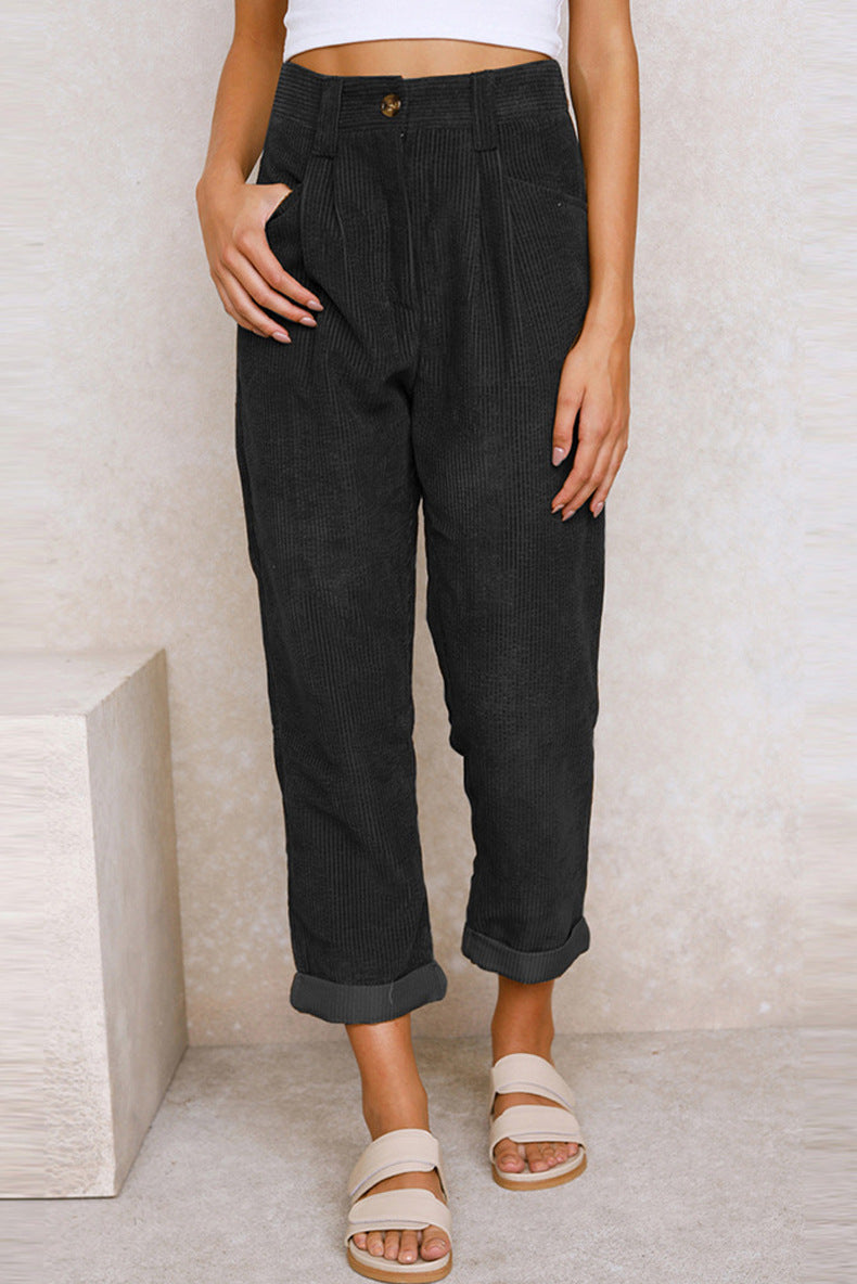 Vienne | Fashionable Corduroy Pants