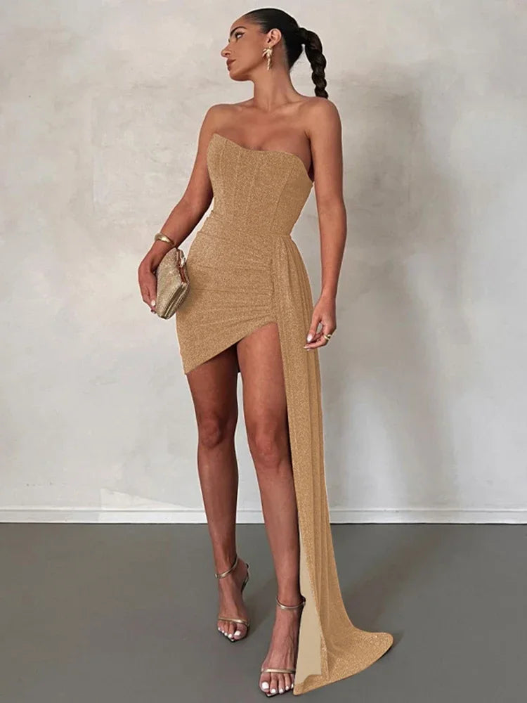 Tabitha | Glitter Mini Dress