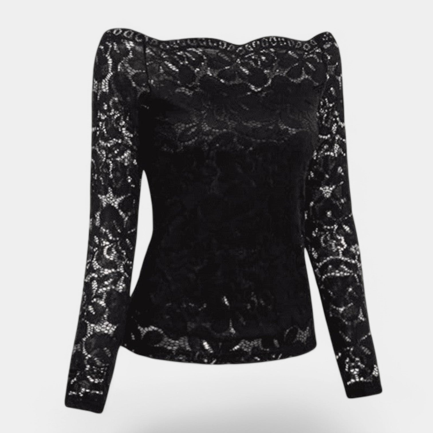 Isolde | Elegant Lace Off-Shoulder