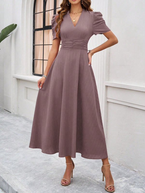 Isadora | V-Neck Midi Dress