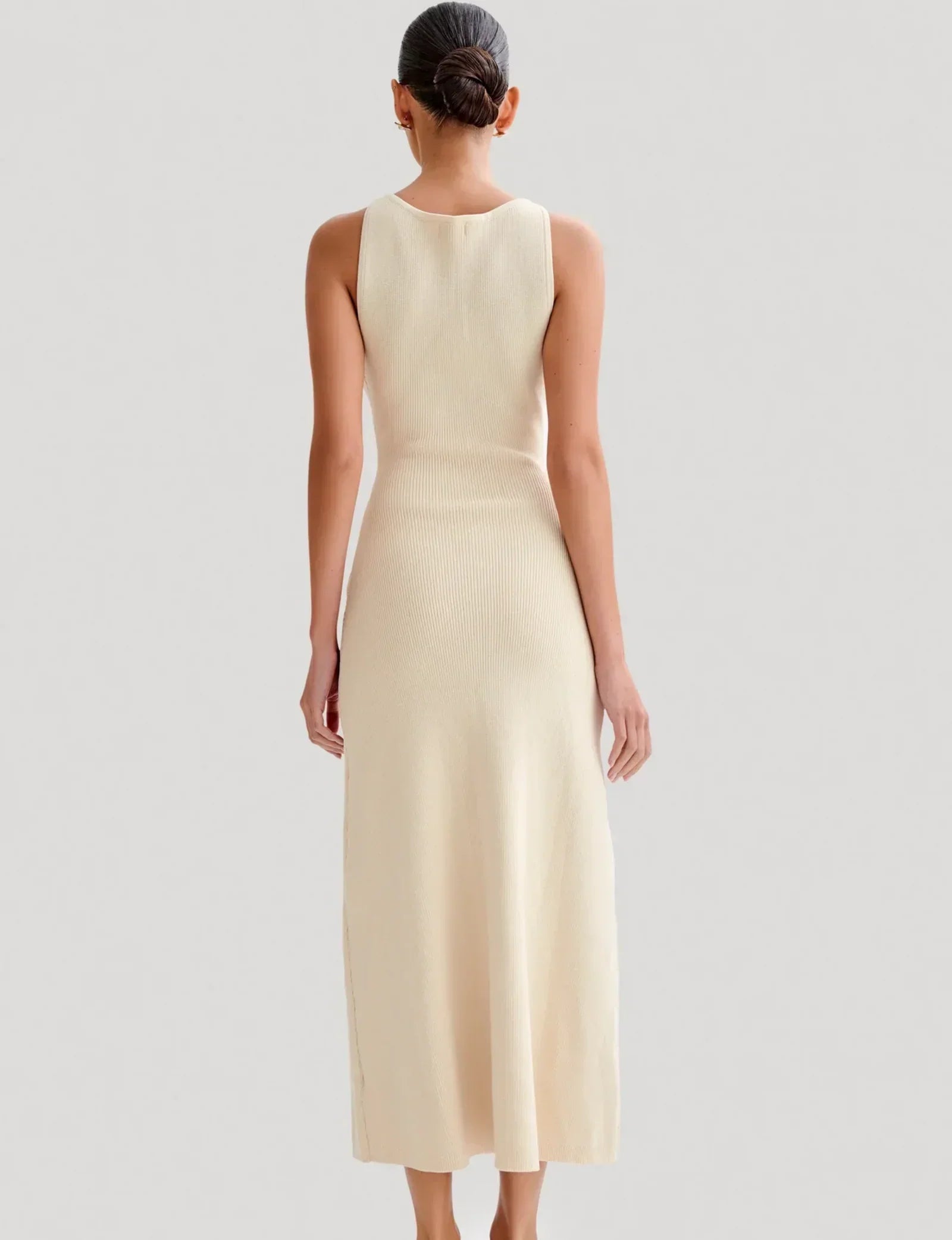 Ottilie | Elegant Knitted Maxi Dress