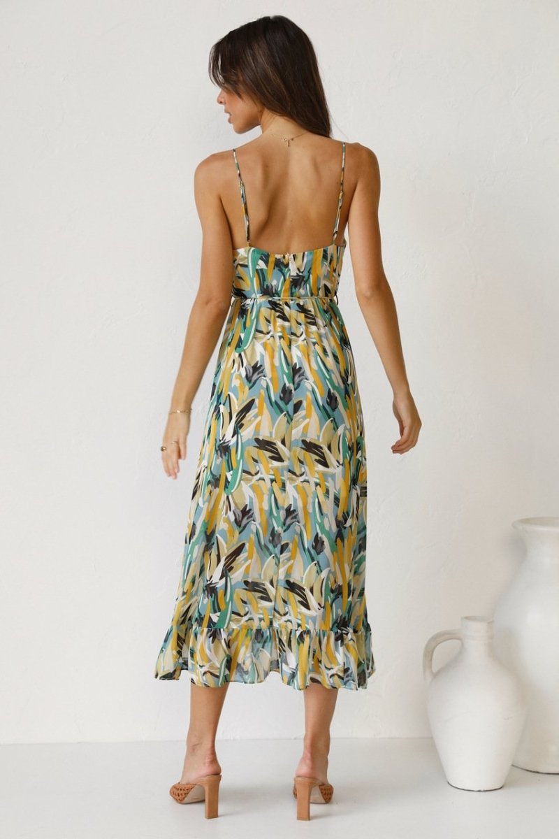 Juniper | Colorful Midi Dress